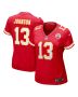 Women’s Kansas City Chiefs Nazeeh Johnson Red Game Player Jersey