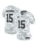 Women’s Kansas City Chiefs Patrick Mahomes Arctic Camo 2024 Salute to Service Limited Jersey