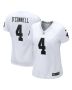 Women’s Las Vegas Raiders Aidan O’Connell White Game Jersey