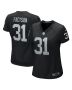 Women’s Las Vegas Raiders Brandon Facyson Black Team Game Jersey