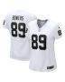 Women’s Las Vegas Raiders Brock Bowers White Game Jersey