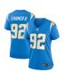 Women’s Los Angeles Chargers Andrew Farmer Powder Blue Team Game Jersey