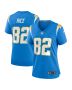 Women’s Los Angeles Chargers Brenden Rice Powder Blue Game Jersey