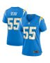 Women’s Los Angeles Chargers Junior Seau Powder Blue Game Retired Player Jersey