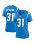 Women’s Los Angeles Chargers Nick Niemann Powder Blue Game Player Jersey