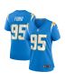 Women’s Los Angeles Chargers Poona Ford Powder Blue Team Game Jersey