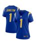 Women’s Los Angeles Chargers Quentin Johnston Royal Alternate Game Jersey