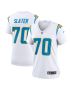 Women’s Los Angeles Chargers Rashawn Slater White Game Jersey