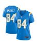 Women’s Los Angeles Chargers Stone Smartt Powder Blue Team Game Jersey
