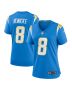 Women’s Los Angeles Chargers Taylor Heinicke Powder Blue Game Jersey