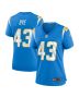 Women’s Los Angeles Chargers Troy Dye Powder Blue Game Jersey