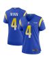 Women’s Los Angeles Rams Dresser Winn Royal Team Game Jersey
