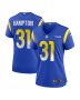 Women’s Los Angeles Rams Nick Hampton Royal Home Game Jersey