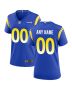 Women’s Los Angeles Rams Royal Custom Game Jersey
