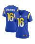 Women’s Los Angeles Rams Tyler Johnson Royal Team Game Jersey