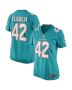 Women’s Miami Dolphins Clayton Fejedelem Aqua Game Jersey