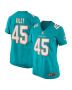 Women’s Miami Dolphins Duke Riley Aqua Game Jersey