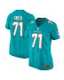 Women’s Miami Dolphins Kion Smith Aqua Game Jersey