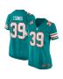 Women’s Miami Dolphins Larry Csonka Aqua Retired Player Jersey