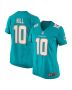 Women’s Miami Dolphins Tyreek Hill Aqua Player Jersey
