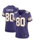 Women’s Minnesota Vikings Cris Carter Purple Classic Retired Player Game Jersey