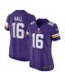 Women’s Minnesota Vikings Jaren Hall Purple Game Jersey