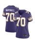 Women’s Minnesota Vikings Jim Marshall Purple Classic Retired Player Jersey