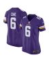 Women’s Minnesota Vikings Lewis Cine Purple Game Player Jersey