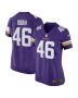 Women’s Minnesota Vikings Myles Dorn Purple Game Jersey