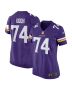 Women’s Minnesota Vikings Oli Udoh Purple Game Jersey