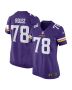 Women’s Minnesota Vikings Walter Rouse Purple Game Jersey
