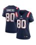 Women’s New England Patriots Braylon Sanders Navy Game Jersey