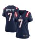 Women’s New England Patriots Jacoby Brissett Navy Game Jersey