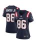 Women’s New England Patriots Lynn Bowden Jr. Navy Home Game Player Jersey