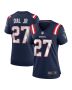Women’s New England Patriots Marcellas Dial Jr. Navy Game Jersey