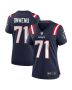Women’s New England Patriots Mike Onwenu Navy Team Game Jersey