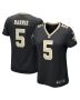 Women’s New Orleans Saints Will Harris Black Game Jersey