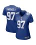 Women’s New York Giants Dexter Lawrence II Royal Team Game Player Jersey