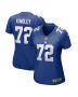 Women’s New York Giants Solomon Kindley Royal Home Game Player Jersey