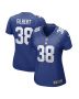 Women’s New York Giants Zyon Gilbert Royal Game Player Jersey