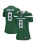 Women’s New York Jets Aaron Rodgers Gotham Green Team Legend Player Performance Top