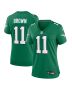 Women’s Philadelphia Eagles A.J. Brown Kelly Green Player Jersey