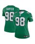 Women’s Philadelphia Eagles Jalen Carter Kelly Green Alternate Legend Player Performance Top