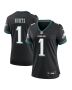 Women’s Philadelphia Eagles Jalen Hurts Black Alternate Game Jersey