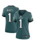 Women’s Philadelphia Eagles Jalen Hurts Midnight Green Team Game Jersey
