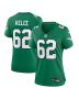 Women’s Philadelphia Eagles Jason Kelce Kelly Green Player Jersey