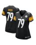 Women’s Pittsburgh Steelers Renell Wren Black Game Jersey