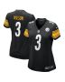 Women’s Pittsburgh Steelers Russell Wilson Black Game Jersey
