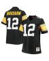 Women’s Pittsburgh Steelers Terry Bradshaw Mitchell & Ness Black Legacy Player Jersey
