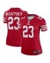 Women’s San Francisco 49ers Christian McCaffrey Scarlet Legend Player Performance Top